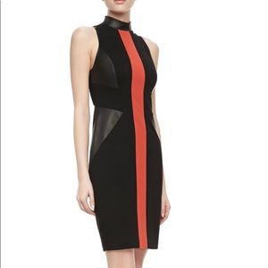Jason Wu Knit and leather dress